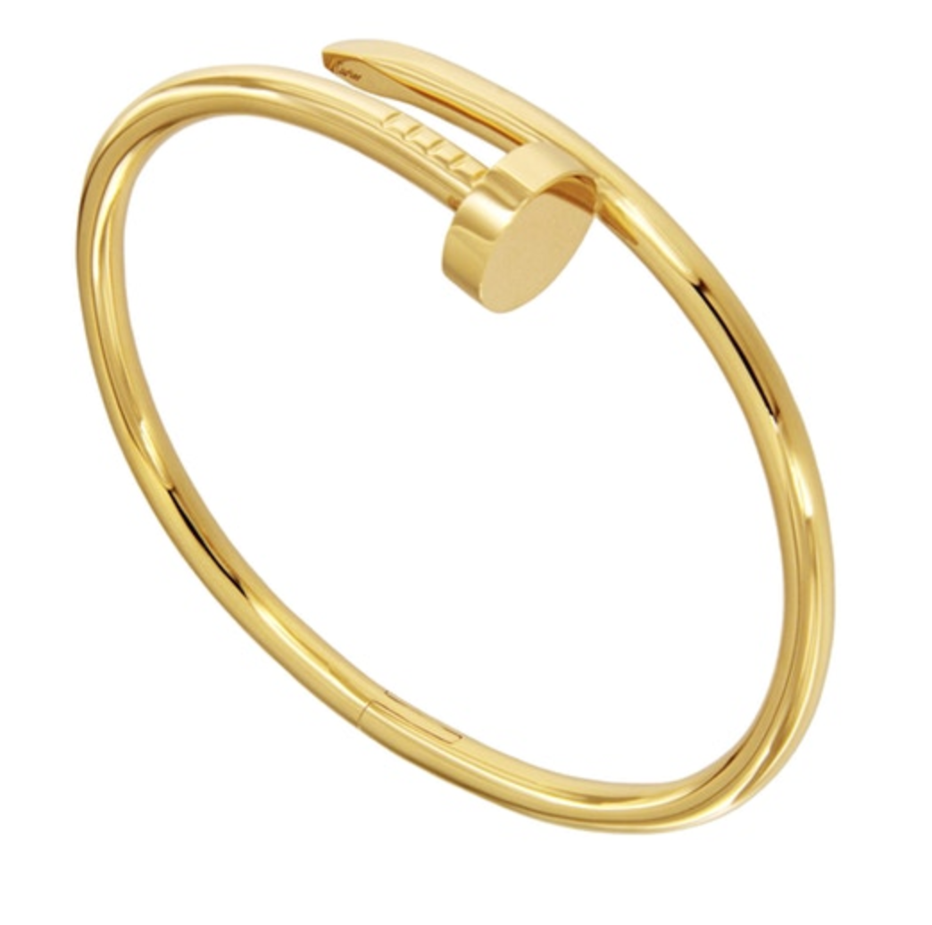 Solid 18K Gold Nail Bracelet – The W Brothers