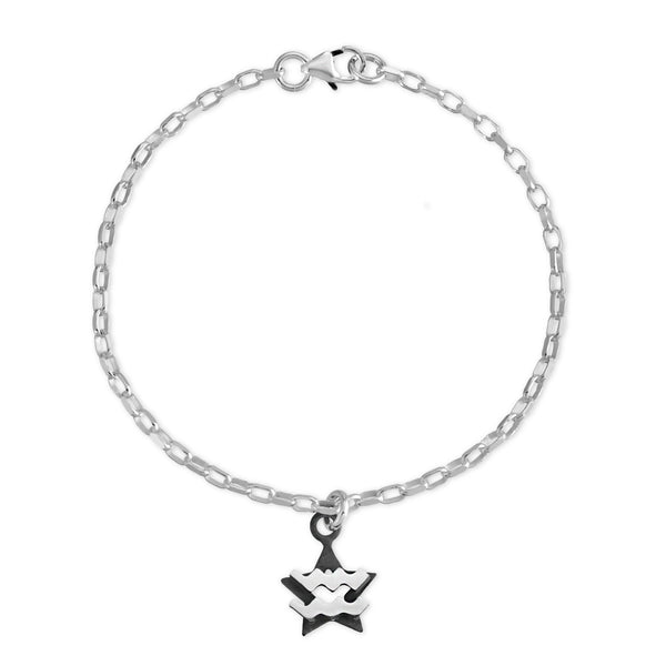 Astrolab Zodiac Bracelet | Aquarius Star Sign Bracelet | Zodiac Jewellery –  N'Damus London